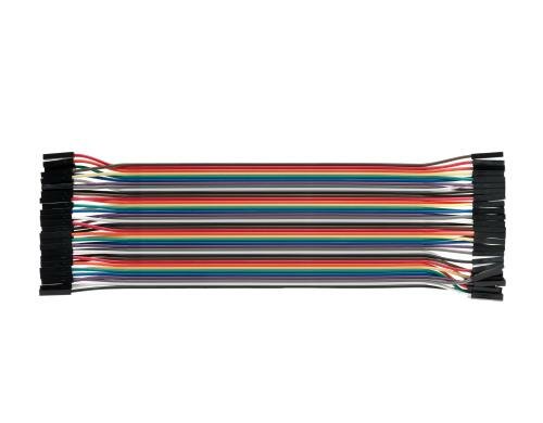 Adafruit Jumperset 40 Stück, 15cm verschiedenfarbig, Buchse-Buchse