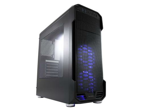 Lc-Power Midi Tower LC-984B-ON 2x 5.25 ext., 2x 3.5, 2x 2.5 intern