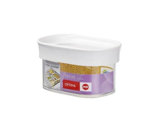 Emsa Dose Optima rechteckig 0.18 Liter einzigartiger Rastverschluss