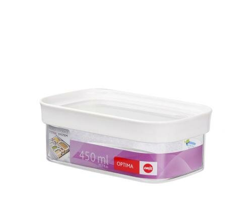 Emsa Dose Optima rechteckig 0.45 Liter einzigartiger Rastverschluss