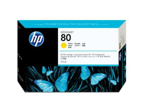 HP Tinte Nr. 80 - Yellow (C4873A) Tintenvolumen 175ml