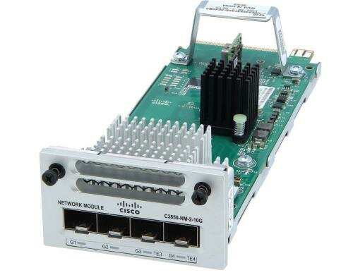 Cisco C3850-NM-2-10G: 2-Port Interface 2xSFP+ 10G, komp. mit div. Catalyst Serien