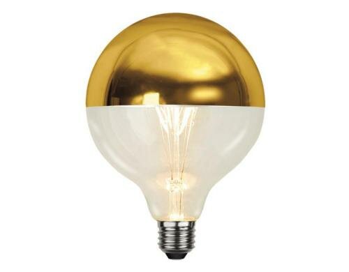 LED Filament Kugel G125 E27 4W (35W) Gold 330lm, dimmbar, 2700K, EEF: A+