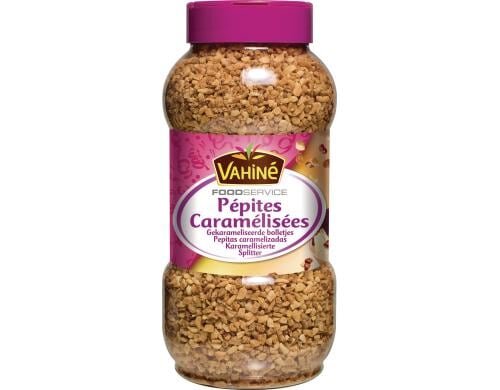 Vahiné Dekor Karamellisierte Splitter 540g, Dekor für Guetzli, Muffins, CupCake