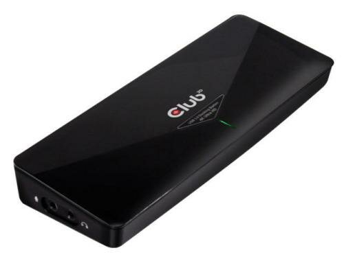 Club 3D, Dockingstation USB 3.0 Ausgang: HDMI, DP, DVI, USB, RJ45, Audio