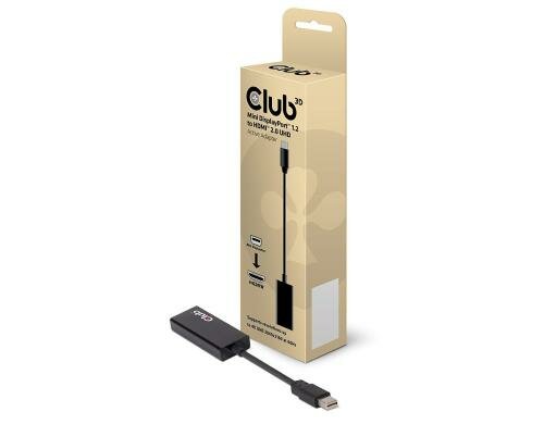 Club 3D, Adapterkabel mDP 1.2 auf HDMI 2.0 L= 150 mm