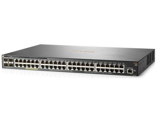 Aruba 2540-48G-PoE+: 48 Port PoE+ Managed Switch, 48x1Gbps, 4xSFP+