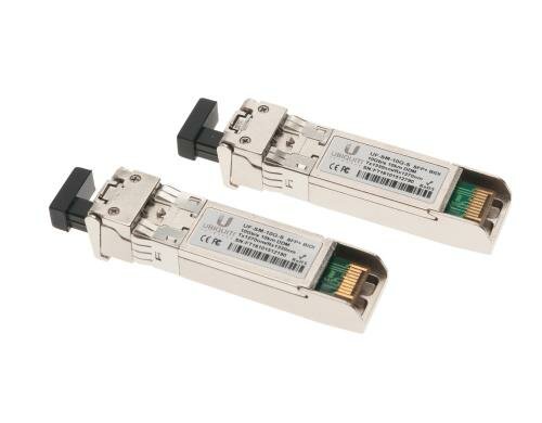 Ubiquiti UF-SM-10G-S: 2er Set SFP+ Modul 10GE, LC-Simplex, BiDi Singlemode