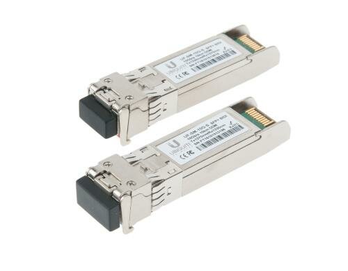 Ubiquiti UF-SM-10G-S-20: 20er Set SFP+Modul 10GE, LC-Simplex, BiDi Singlemode