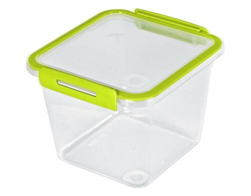 Rotho Kühlschrankdose Memory Lime 1.6 Liter, grün, 160x150x121 mm