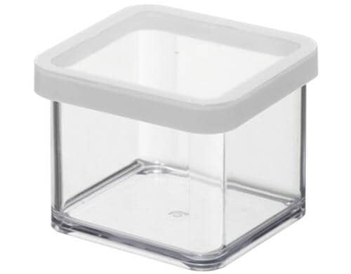 Rotho Premium Dose Loft 0.5 Liter weiss , 100x100x72 mm