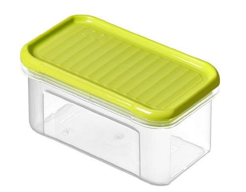 Rotho Vorratsdose Domino Lime 0.5 L grün , 165x90x70 mm