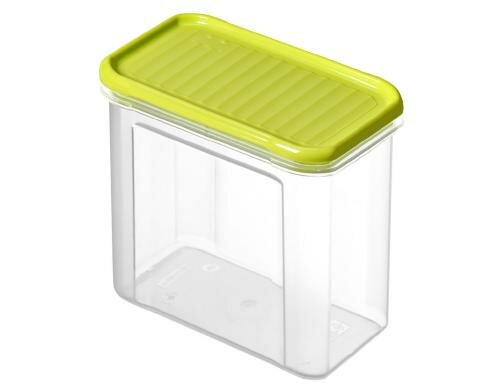 Rotho Vorratsdose Domino Lime 1.0 L grün , 165x90x130 mm