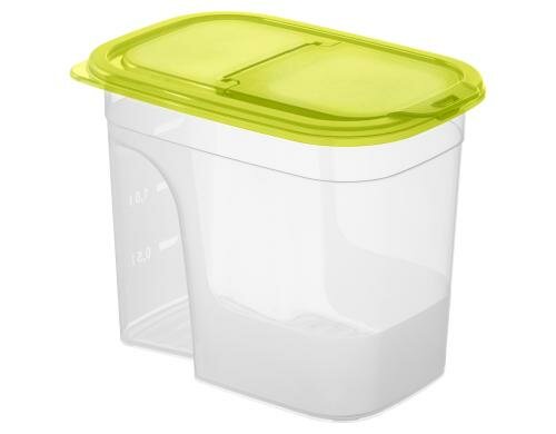 Rotho Schüttdose Sunshine Lime 2.2 L grün , 203x135x160 mm