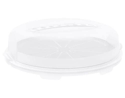 Rotho Tortenglocke flach Fresh weiss 355x345x116 mm