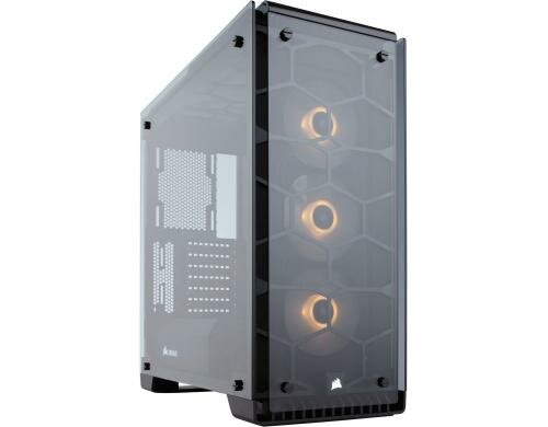 Corsair Midi Tower Crystal 570X RGB 2x 3.5, 2x 2.5, 2xUSB 3.0, RGB LED contro