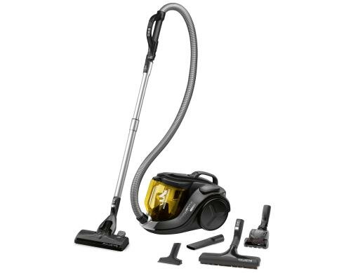 Rowenta Staubsauger X-Treme Power 4A Animal 750 Watt, Beutellos, gelb