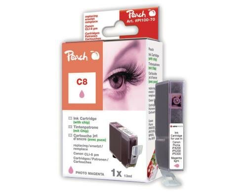 Peach Tinte Canon CLI-8m photo magenta 1x 14ml