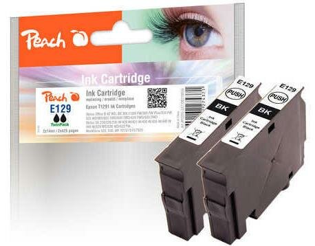 Peach Tinte Epson Twinpack T1291 black 2x14 ml 520 Seiten