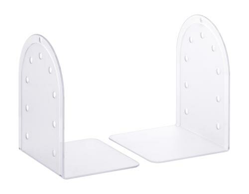 Rotho Buchstützen Set Soho transparent 2-teilig, 150x120x100 mm