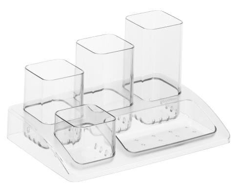 Rotho Büroboy Soho transparent 185x125x100 mm