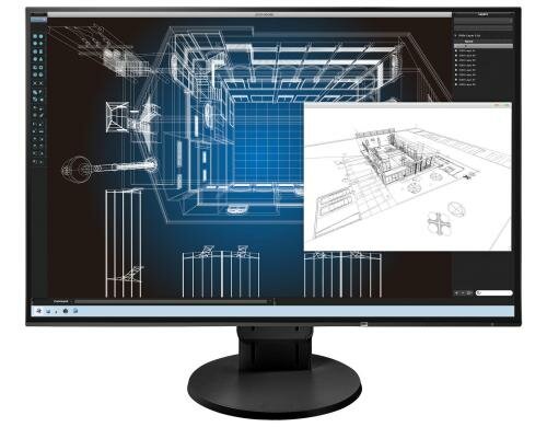 EIZO EV2456W-Swiss Edition 24.1 schwarz 1920x1200, 16:10, Randloses Display