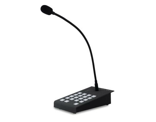 AUDAC APM116MK2 PAGING MICROPHONE 16 ZONES