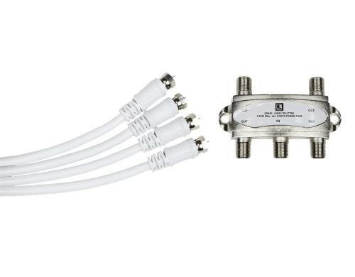AUDAC ASK40S 4-WAY ANTENNA SPLITTER KIT