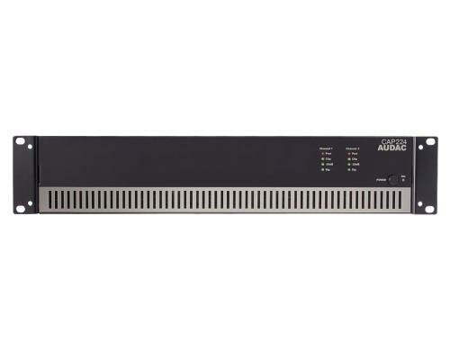 AUDAC CAP224 POWER AMPLIFIER 2 X 240W 100V