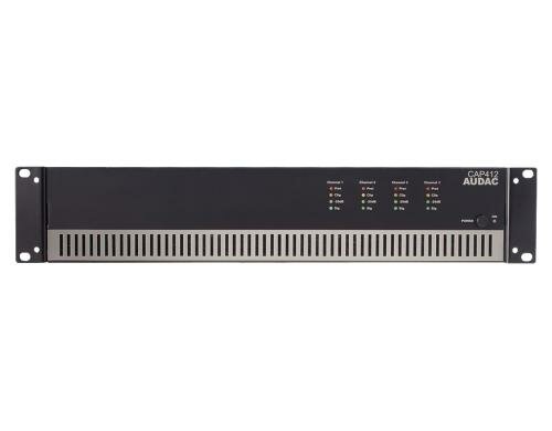 AUDAC CAP412 POWER AMPLIFIER 4 X 120W 100V