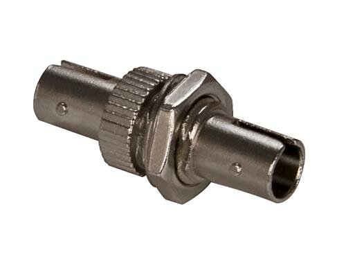 AUDAC FBS125/C COUPLER FOR 2 ST/PC FIBER CABLES