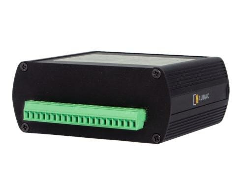 AUDAC MVF16 CONTACT INPUT TO RS232