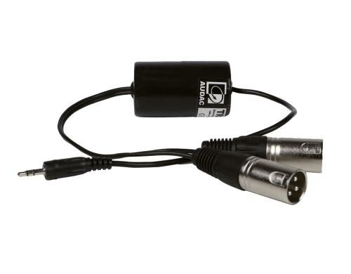 AUDAC TR2080 STEREO GROUNDLOOP ISOLATOR XLR JACK