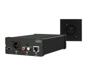 AUDAC WP45M/B RECEIVER+WALL PANEL SET Black