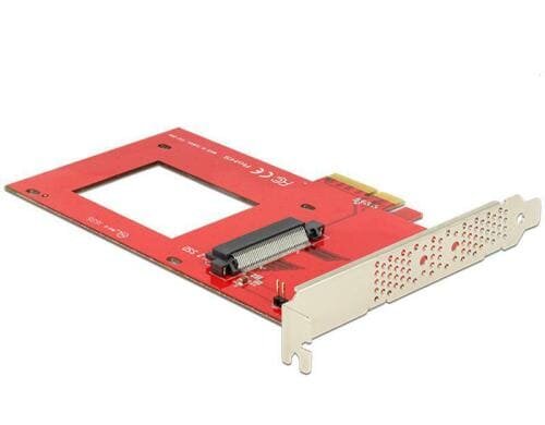 DeLock PCI-Express-x4 Kontroller 2.5 U.2 U.2 für 2.5  NVMe SSD