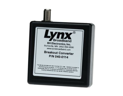 LYNX Kabel TV über Cat5/6 für 16TVs TV & Internet auf einem  Cat 5/6 Kabel