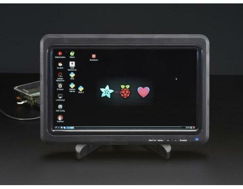 Adafruit HDMI: 10.1 IPS LCD Display+Speaker inkl.Gehäuse, 1366x768, VGA,HDMI, ohne NT