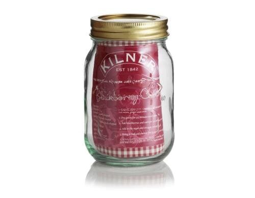 Kilner Einmachglas 0.5 Liter mit Deckelrahmen und Dichtungsdeckel