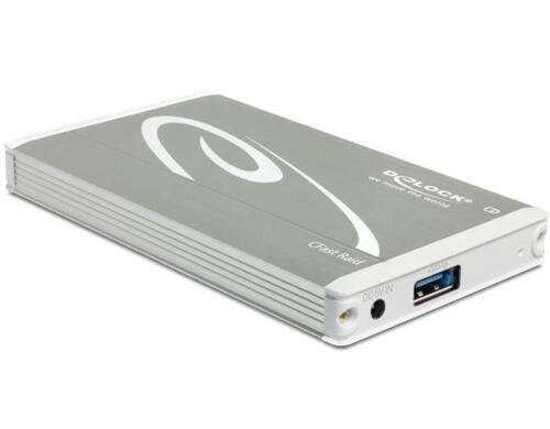 Delock 2x CFast zu USB.3.1 Gehäuse inkl. RAID Funktion,  USB3.1 TypC Anschluss