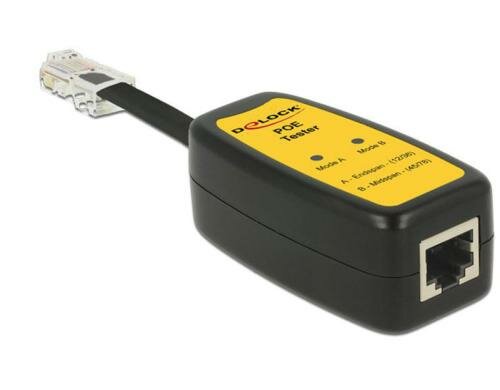 Delock Netzwerk PoE Tester A/B, 802.af/at erkennt Mode A/B, 802.af und at