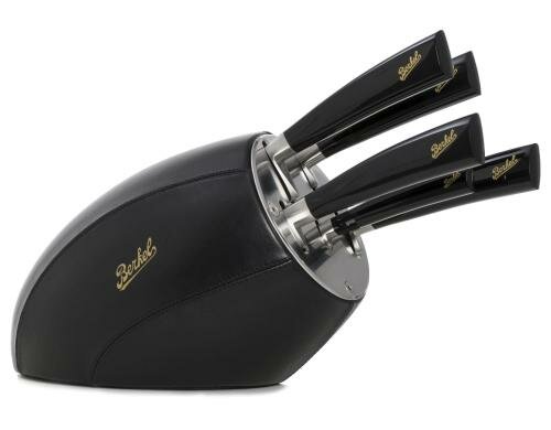 Berkel Messerblock mit 5 Messern schwarz