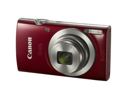 Canon digital IXUS 185 rot, 20 MP 8x opt. (28-224mm) , 2.7 LCD-TFT