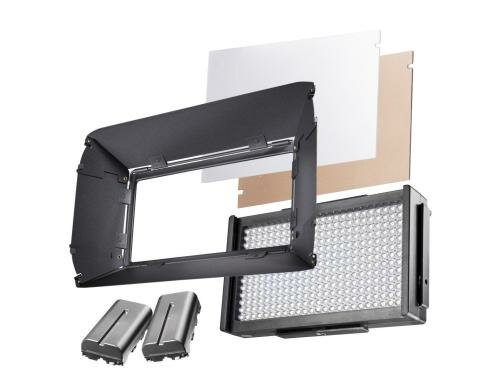walimex pro LED Foto Video Square 312 Set