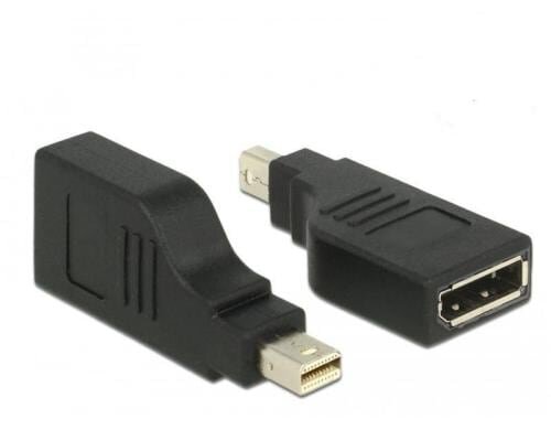 Mini-Displayport zu Displayport Adapter, 4K Mini-DP Stecker auf DP Buchse,90° gewinkelt