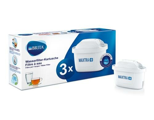 Brita Kartuschen Pack 3er Maxtra+ Einsetzbar in allen Brita Tischwasserfilter