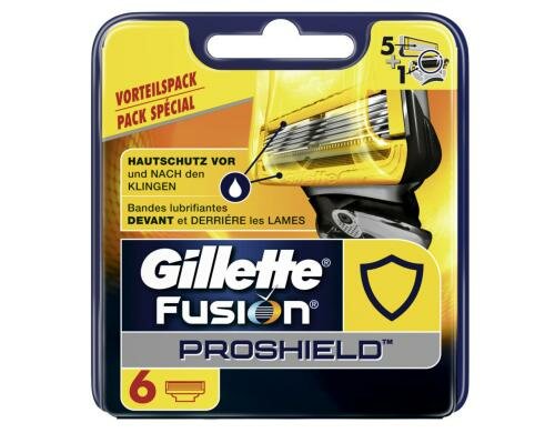 Gillette Klingen Fusion5 ProShield Hauts. 6 6 Stück