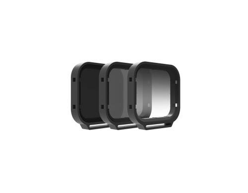 PolarPro Venture 3-Pack für Hero 7/6/5 Black
