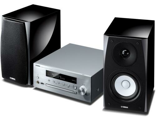 Yamaha MCR-N570, Kompakt-Anlage, MusicCast silber, UKW/DAB+, CD, USB, DLNA, AirPlay