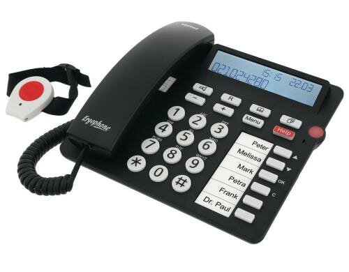tiptel Ergophone 1310 Telefon mit Funk-Notrufsender