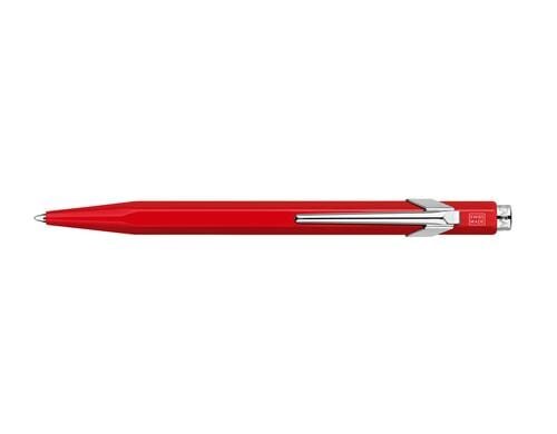 Caran dAche Kugelschreiber 849 rot mit Goliath Patrone blau M